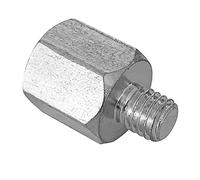 Accessoires pour outils électriques M10 M14 Adaptateur meuleuse d'angle polisseuse filetage foret interface convertisseur connecteur inoxydable carillon éolien solaire changeant de couleurs