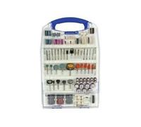 Accessoires pour perceuse - VELLEMAN - Jeu de 188 - Bandes de ponçage - Pinces porte-embout - Pierre à dresser