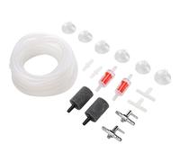 Accessoires pour pompe à air pour aquarium,Raccords pour pompe à oxygène,Tube pour pompe à oxygène,Airline Tubing Air Stone,Accessoires pour pompe d'aération pour tube de 4mm