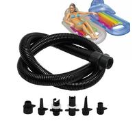 Accessoires pour Pompe à Air - Tuyau d'Air Démontable,Connexion Léger Portable Multifonction pour Matelas Radeau Bateau Tente Kayak Piscine et Planche de Paddle