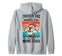 Accessoires pour poulet - Poulet Stuff - Agriculteur de volaille - Coq - Papa Sweat à Capuche