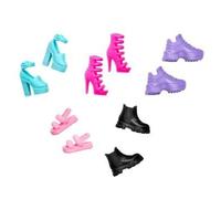 Accessoires Pour Poupée Barbie, 5 Paires De Chaussures