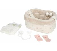 MuÑecas Arias Elegance Basket With Accessories 10x1 Cm Rose