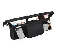 Accessoires Pour Poussette Double Rangement Spacieux Et Imperméable Avec 3 | Organisateur Compact Pour Poussette Pour Bébé Maison Extérieur Camping Marche Maison