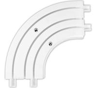 Accessoires pour rail à rideau 3 voies, coude de raccordement "intérieur