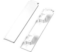 Accessoires pour rail à rideau 3 voies, couvercle latéral