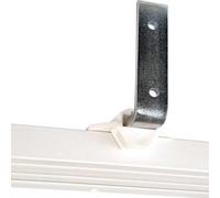 Accessoires pour rail à rideau à 3 voies, support mural "long" 17,5cm
