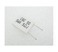 Accessoires pour résistances 10 PCS/LOT BPR56 5 W 0.5R 0.5 ohm 5 w Non inductif Céramique Ciment Résistance Bobinée Résistance