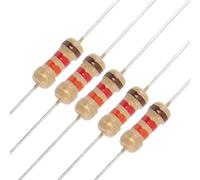 Accessoires pour résistances 100 x Résistances 12K ohm 1/4W 250V 5% Film Carbone