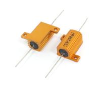 Accessoires pour résistances 2 pièces résistances fixes montage sur robinet à vis résistance enroulée de fil revêtu d'aluminium résistances de 10 watts 200 Ohm