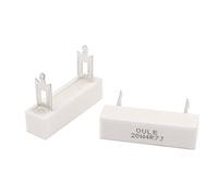 Accessoires pour résistances 2 pièces résistances fixes résistance de puissance de ciment en céramique 4.7ohm 30W résistances 30W 4R7J