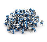 Accessoires pour résistances 2K ohm Résistances Variables Résistance Variable Verticale Potentiomètre Potentiomètre Potentiomètres Bleu 100Pcs