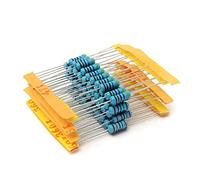 Accessoires pour résistances 300 pièces/150 pièces 30 valeur métal Film résistance Pack ensemble 1 for cent Dip résistances bricolage Kit électronique (Size : 0.5W - 300pcs)