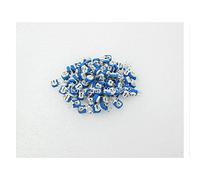 Accessoires pour résistances 30PCS / LOT RM063 105 1M ohm Vertical Bleu Blanc Réglable Résistance WH06-1 Multiturn Trimmer Potentiomètre RM-063