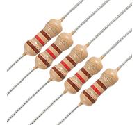 Accessoires pour résistances 50 x 1/4W 250V 120 ohms Résistance à film de carbone à trou traversant