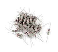 Accessoires pour résistances 60 Pcs 2 Watt 0,22 Ohm 5% Tolérance Couleur Anneau Résistance Métal Oxyde Film Résistance axia-l Plomb (60 Pcs 2 Watt 0,22 Ohm 5% Tolérance Couleur Anneau Résistance Métal