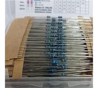Accessoires pour résistances 640 pièces 64 valeurs 1R - 10MR 1/8W 1% 0.125W résistances à Film métallique Kit assorti résistance
