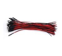 Accessoires pour résistances Diode électroluminescente LED, 50 pcs DC 9-12 V 3/5/10 mm pré-câblé blanc rouge bleu lumière LED Diodes for écran LED source d'éclairage écran LCD rétroéclairage éclairage