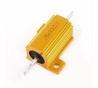 Accessoires pour résistances Gold Tone 25W 33 Ohms Résistances bobinées en aluminium montées sur robinet (Tono Dorado 25W 33 Ohms. Tornillo montado en aluminio Resistencias bobinadas alojadas