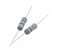 Accessoires pour résistances Résistances 50PCS / LOT 2W 100ohm 5Percent Resistance, 100R Ohm Carbon Film Resistance, 2W Color Ring Resistance