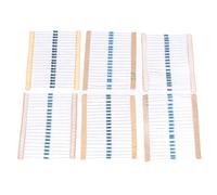 Accessoires pour résistances Résistances à film métallique, kit de résistance 1/4 W résistant aux solvants avec une précision de 1% for les projets électroniques de bricolage.