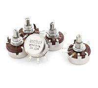 Accessoires pour résistances WTH118-1A 2W Résistances Variables 330K Ohm Potentiomètres Carbone Cône Rotatif Potentiomètre 5Pcs