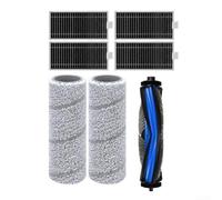 Accessoires pour robot aspirateur Ecovacs X11 pour OMNI pour CYCLONE, kit de 7 pièces avec brosse principale, rouleaux de serpillère, filtres HEPA