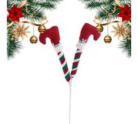 Accessoires pour sapin de Noël en forme de jambe