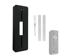 Accessoires pour sonnette Eufy Support - Réglable Adhésif | Impression 3D, position de vis réglable, coussinets adhésifs puissants, pour sonnette vidéo Eufy, facile à installer au mur