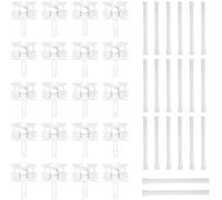 Accessoires pour stores verticaux, y compris le support de crochet de barre et les composants de joint conçus pour un fonctionnement fluide et une stabilité dans les traitements de fenêtre