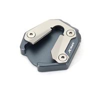Accessoires pour Support Extension De Support D'agrandissement Béquille Latérale Pied Moto pour Y-AMAHA X-MAX300 XMAX300 Xmax 300 2021(Grey)