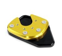Accessoires pour Support Moto en Aluminium CNC pour X-ADV750 X-ADV XADV 750 2017 2018 2019 2020, Support Latéral De Pied, Plaque D'agrandissement(Gold)