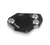 Accessoires pour Support pour BMW F700GS 2009 2010 2011 2012 2013 2014 2015 2016 2017 Béquille Latérale De Moto Fame Support Plaque Couverture(Black1)