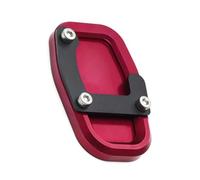 Accessoires pour Support pour Ducati Hypermotard 939/SP 2016 2017 2018 Moto CNC Béquille Pied Latérale Extension Plaque De Support Agrandir(Rosso)