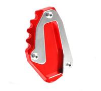 Accessoires pour Support pour Ducati Multistrada 1260 S D/Air AC 2017-2022 2023 Moto CNC Béquille Pied Latérale Extension Plaque De Support Agrandir(Rosso)
