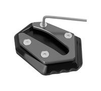 Accessoires pour Support pour Kawasaki W800 W650 W400 W 800 650 400 2019-2023 Moto CNC Béquille Pied Latérale Extension Pad Support Plaque Agrandir(Grey)