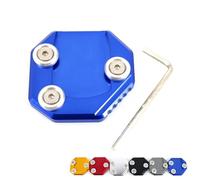 Accessoires pour Support pour Suzuki GSR750 GSR 750 GSX S1000 S750 GSX-S1000 GSX-S750 Moto CNC Béquille Latérale Plaque Agrandisseur Extension(Silver)