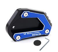 Accessoires pour Support pour Suzuki V-Strom 650/XT VSTROM DL 650 DL650 V STROM650 2004-2020 2019 2018 2022 2021 Béquille Latérale Agrandisseur Plaque De Pad(Turquesa)