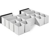 Festool Accessoires pour SYS-Combi SYS4TL-SORT/3 201124 - Set de casiers 60x60/120x71 3xFT (Noir G)