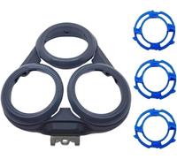 Accessoires pour t¿ºtes de rasoir, compatibles avec les petits appareils de soins personnels?: lames de rechange S5000, S5240, S5091 et S5080 (couvercle noir + 3 supports de lame bleus).