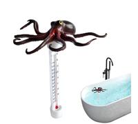 Accessoires pour tableau de mesure de température | Jauge flottante avec figurines d'animaux de dessin animé pour piscines, sources, baignoire, lac, spa