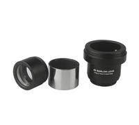 Accessoires pour télescopes Lentille Barlow 2X de 1,25 Pouce en métal entièrement Multicouche avec Filetage M42x0,75, Interface d'anneau en T for oculaire Oculaire pour télescope