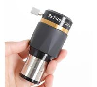 Accessoires pour télescopes Miroir multiplicateur répétitif 2X 3X 4X 5X Lentille de Barlow à Aberration apochromatique 1,25 Pouces 31,7 mm Oculaire pour télescope(2X)