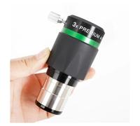 Accessoires pour télescopes Miroir multiplicateur répétitif 2X 3X 4X 5X Lentille de Barlow à Aberration apochromatique 1,25 Pouces 31,7 mm Oculaire pour télescope(3X)