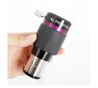 Accessoires pour télescopes Miroir multiplicateur répétitif 2X 3X 4X 5X Lentille de Barlow à Aberration apochromatique 1,25 Pouces 31,7 mm Oculaire pour télescope(4X)