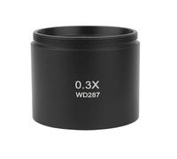 Accessoires pour télescopes Objectif auxiliaire Barlow WD165 0,3X 0,5X 0,7X 1X 1,5X 2,0X Filetage M48 mm for Microscope binoculaire stéréo à Zoom Oculaire pour télescope(0.3X)