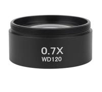 Accessoires pour télescopes Objectif auxiliaire WD165 0,5X 0,7X 1,5X 2,0X Filetage 48 mm Lentille Barlow for Microscope stéréo Oculaire pour télescope(0.7X)