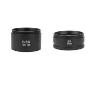 Accessoires pour télescopes Objectif auxiliaire WD165 0,5X 0,7X 1,5X 2,0X Filetage 48 mm Lentille Barlow for Microscope stéréo Oculaire pour télescope(0.5X 2.0X)
