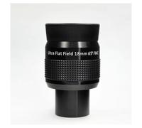 Accessoires pour télescopes Oculaire à Champ Plat de 65 degrés 18 mm Télescope astronomique en métal entièrement Multicouche à Longue pupille Grand Angle Oculaire pour télescope