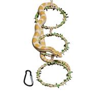 Accessoires pour Terrarium à Serpent,Branche réaliste étanche pour Reptile - Branche d'escalade pour Enrichissement des Reptiles,pour Terrarium, Exercice et Exploration